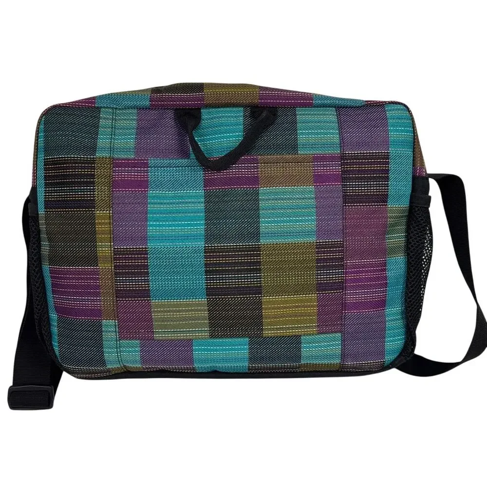 Dakine Brooke 17L Vivienne Plaid Laptop Messenger Crossbody Bag